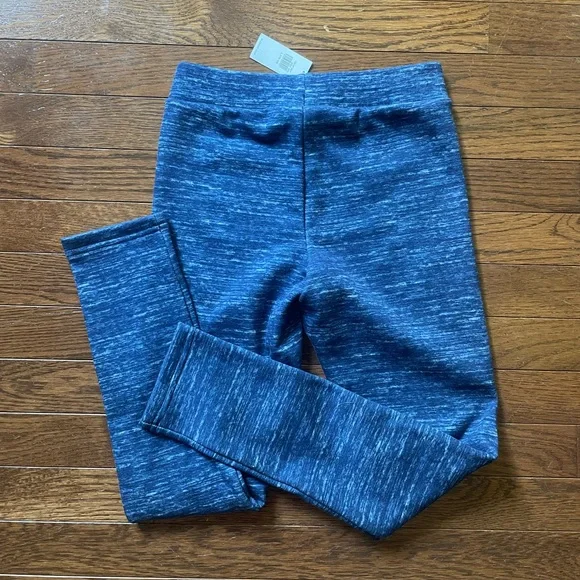 Old Navy Blue heathered “cozy lined” leggings - Picture 2 of 3